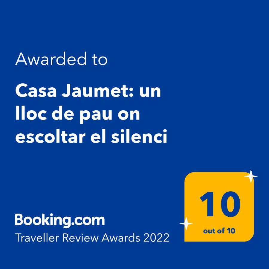 Apartamento Casa Jaumet: Un Lloc De Pau On Escoltar El Silenci Aramunt Exterior foto